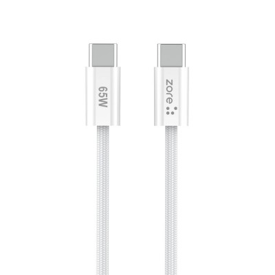 Bal-z  Vol Serisi Type-C to Type-C PD Şarj ve Data Kablosu 65W 3A 1 Metre