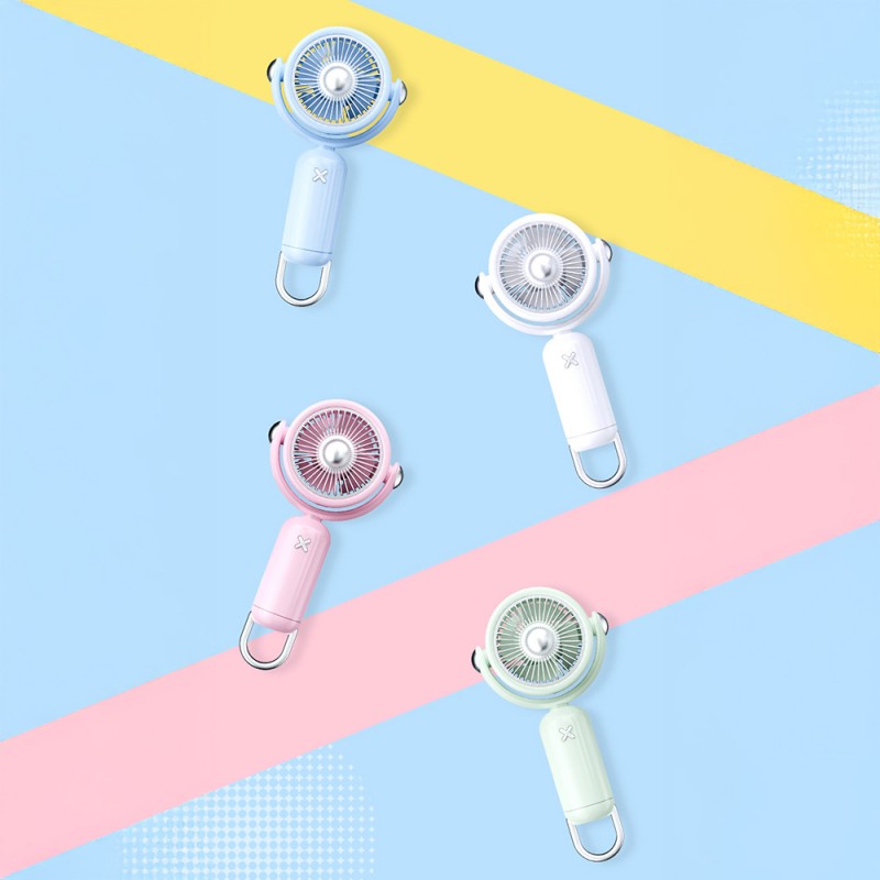 Bal-z Zore YS-2506 Katlanabilir 360 Derece Dönebilen Başlıklı Portatif Mini Vantilatör Soğutucu El Fanı