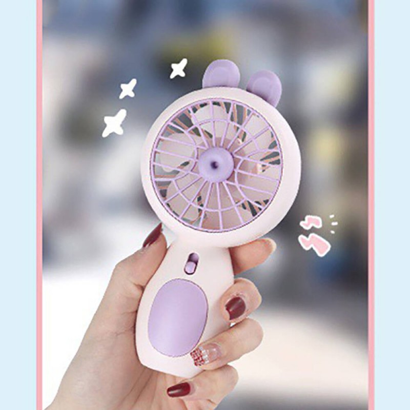 Bal-z Zore ZB093 Işıklı Mini Vantilatör Portatif Soğutucu Fan