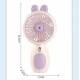 Zore ZB093 Işıklı Mini Vantilatör Portatif Soğutucu Fan