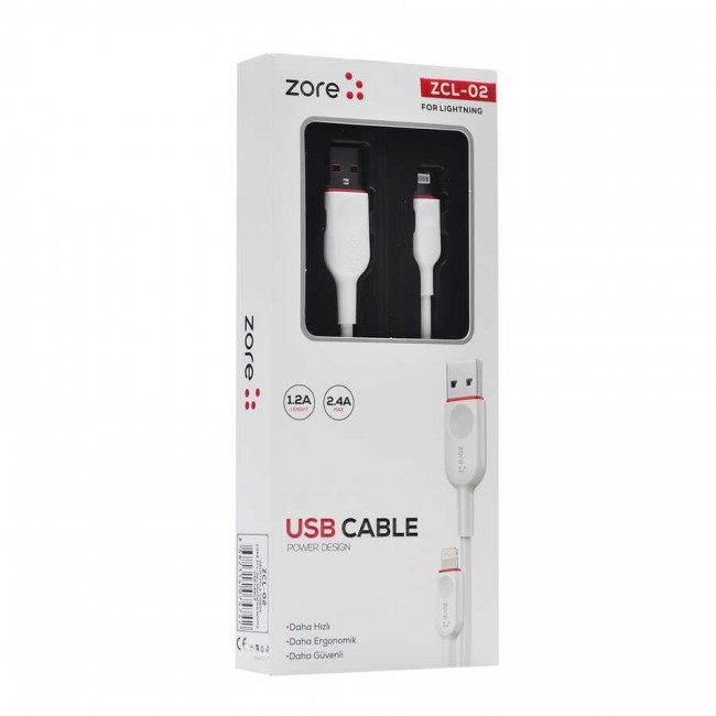 Zore ZCL-02 Lightning Usb Kablo Zore ZCL-02 Lightning Usb Kablo
