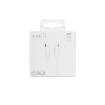 Bal-z Zore ZR-41 Type-C to Type-C PD Hızlı Şarj Özellikli Data ve Şarj Kablosu 1M